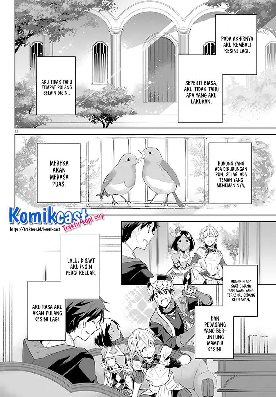 Kagami No Mukou No Saihate Toshokan: Kou No Yuusha To Itsuwari No Maou Chapter 15 End